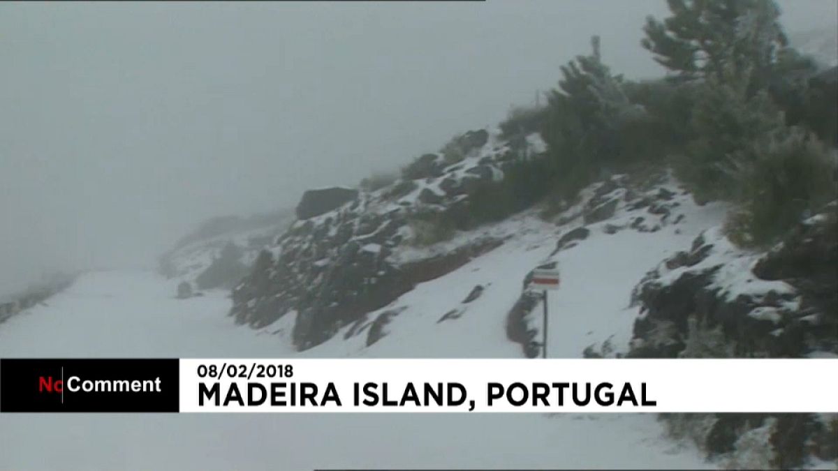 Mau tempo na Madeira