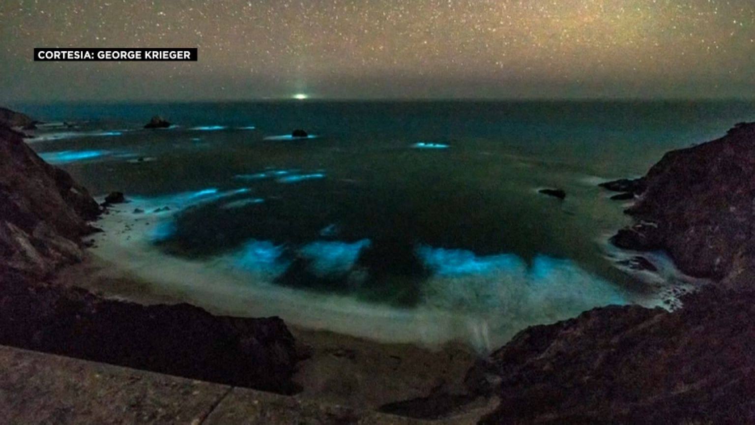 "Mar de estrelas" na Califórnia