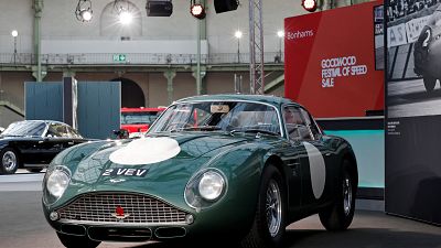 Leiloeira espera obter mais de 10 milhões de euros com Aston Martin de 1961