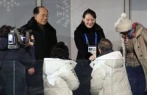 Tregua Olímpica: histórico choque de manos entre las dos Coreas