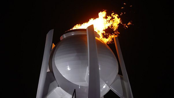 23. Olympische Winterspiele in Pyeongchang eröffnet 23. Olympische Winterspiele in Pyeongchang eröffnet