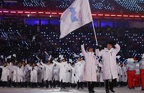 Opening ceremony at Pyeongchang Olympic Stadium, Pyeongchang, South Korea