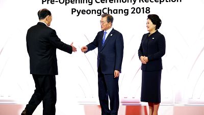 Historischer Handshake