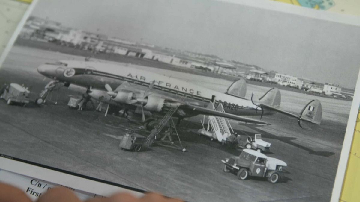 Fethiye'de düşen Air France uçağı 65 yıl sonra ilk kez görüntülendi