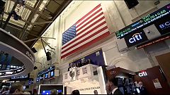 Wall Street intenta maquillar las pérdidas tras una semana caótica