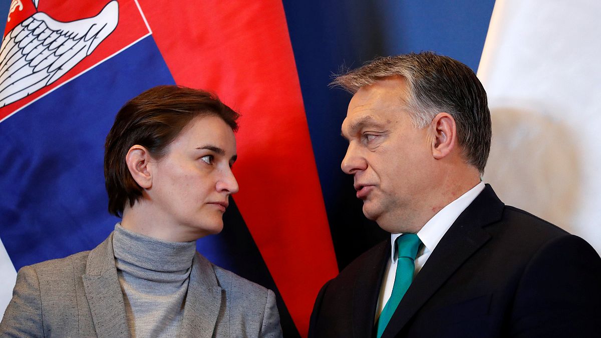 Szerbia uniós csatlakozását sürgette Orbán Viktor