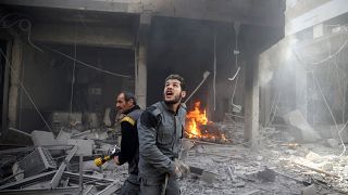 Linha ocidental da Síria debaixo de fogo