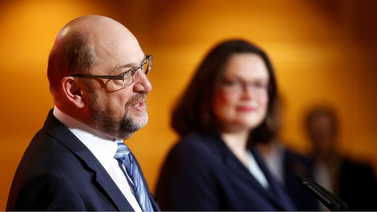 Party praises Schulz for refusing government role in coalition deal