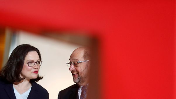 Andrea Nahles: Schulz görev sürecince önemli işler yaptı Andrea Nahles: Schulz görev sürecince önemli işler yaptı