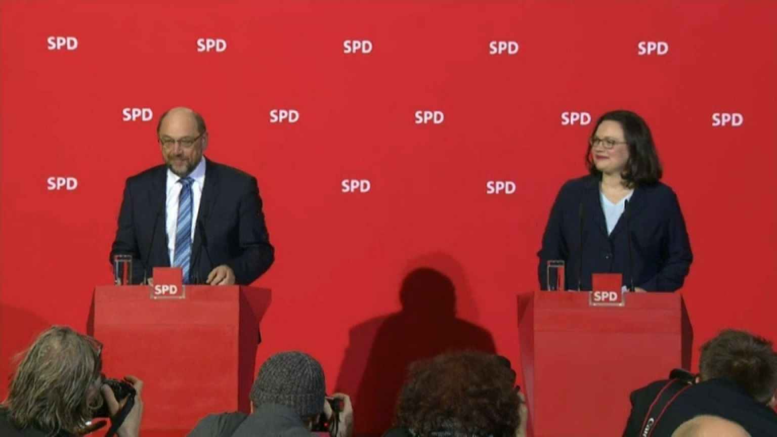 Schulz recibe el respaldo de su formación