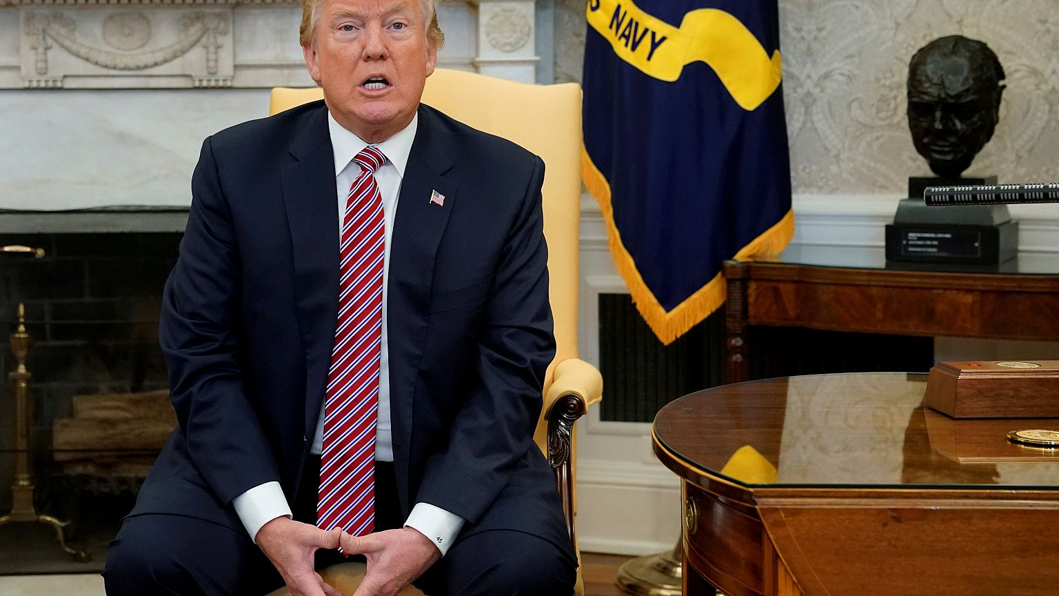 Retourkutsche? Trump blockt Demokraten-Memo