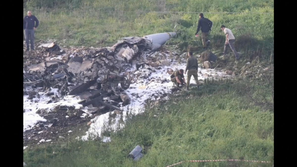 Fuerzas sirias derriban un F-16 israelí