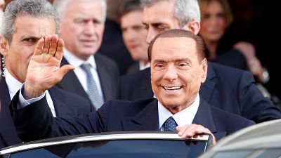 Silvio Berlusconi in Rome, January 18 2018