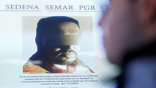 Jose Maria Guizar, Zetas drug cartel member shown at news conference Mexico