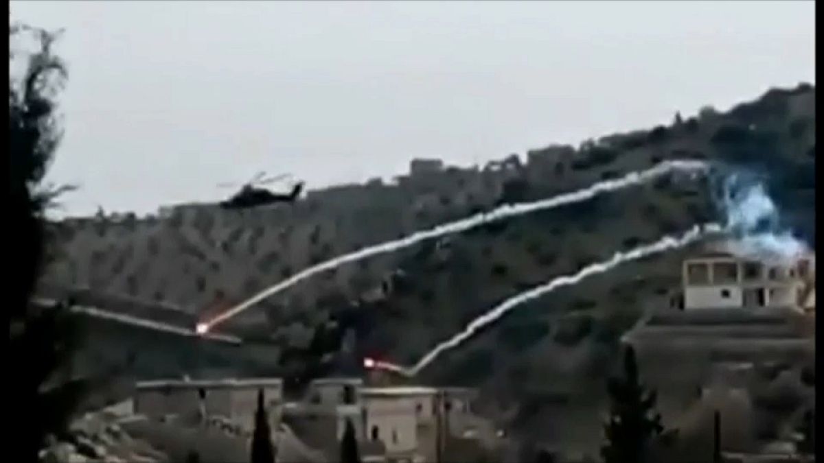 Las milicias kurdosirias derriban un helicóptero turco