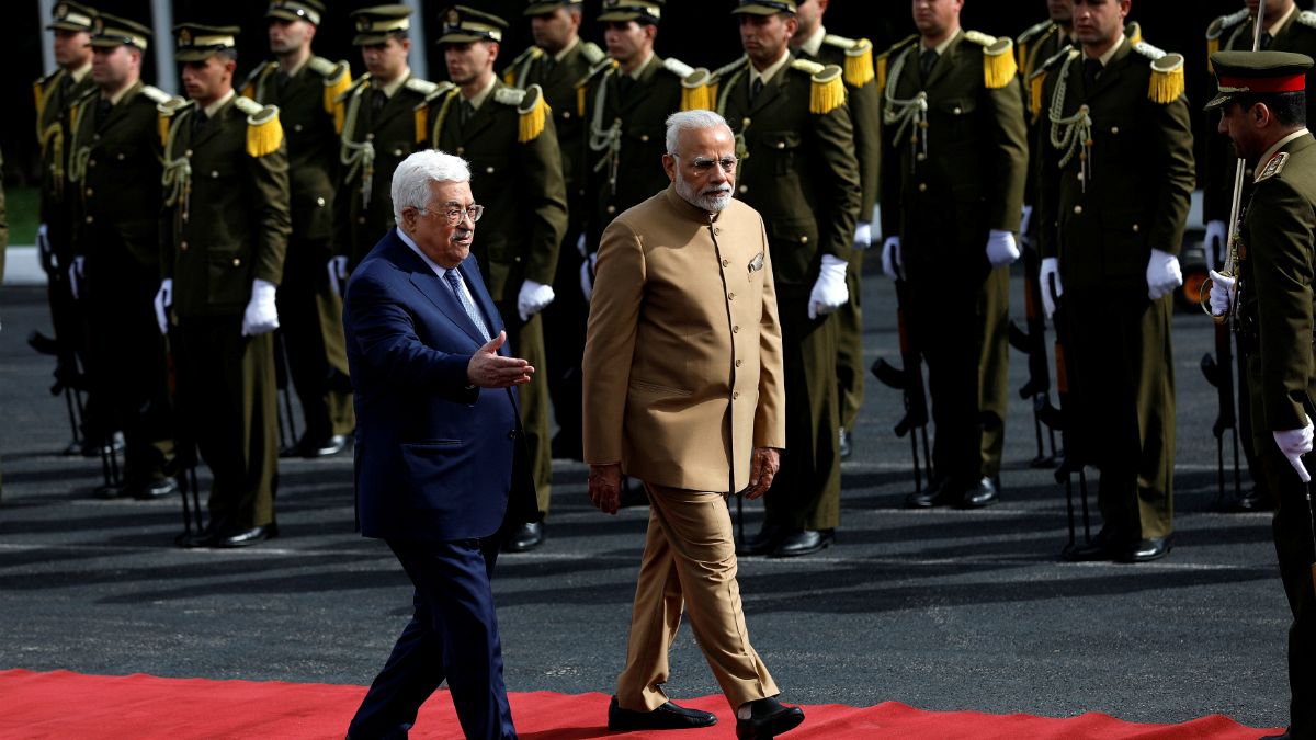 Indiai-palesztin csúcs