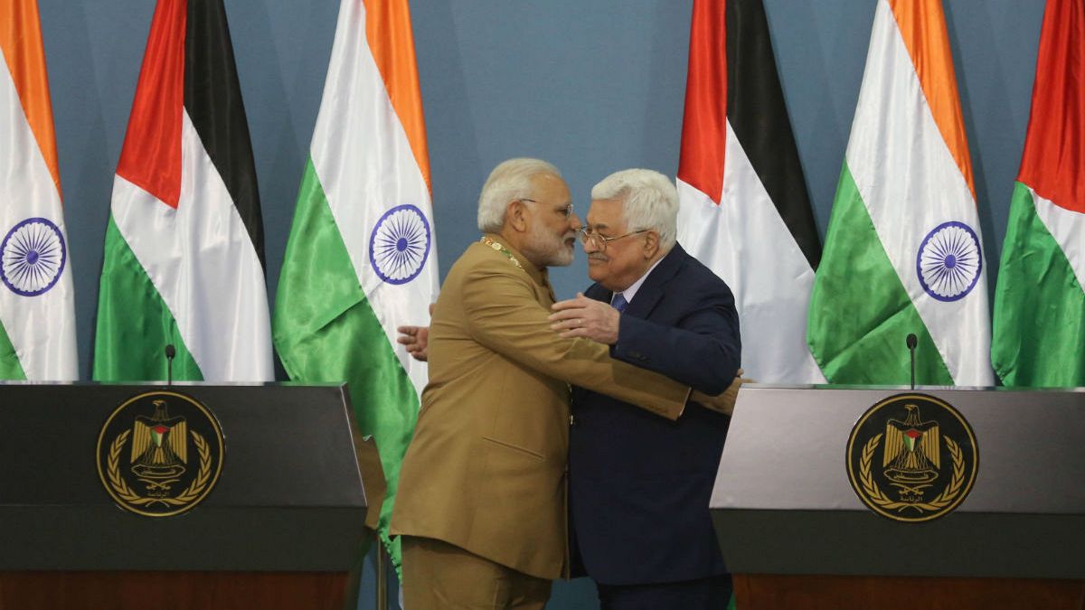 Hindistan Başbakanı Modi Filistin'de 