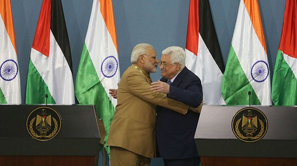 Hindistan Başbakanı Modi Filistin'de Hindistan Başbakanı Modi Filistin'de