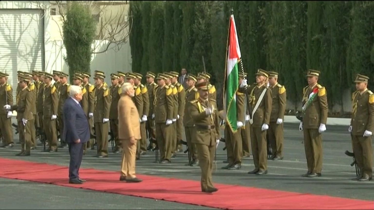 Primeiro-ministro indiano visita territórios palestinianos 