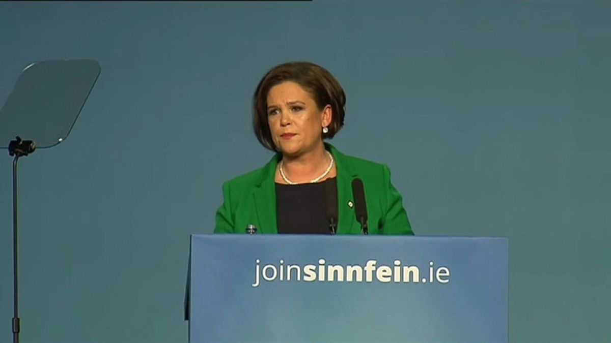 Mary Lou McDonald asume la presidencia del Sinn Féin