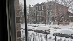 Мощные снегопады на Среднем Западе