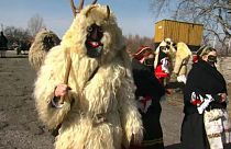 Horns and sheepskin: Hungary marks end of winter with Busós festivities