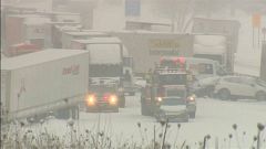 Tempête de neige dans le Midwest