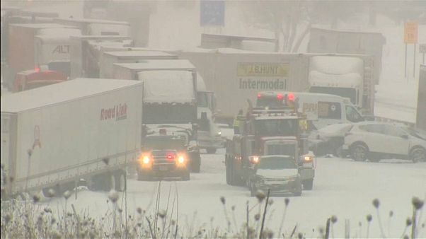 Tempête de neige dans le Midwest Tempête de neige dans le Midwest