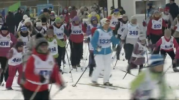 Más de un millón de esquiadores rusos apoyan a los deportistas vetados en Pyeongchang Más de un millón de esquiadores rusos apoyan a los deportistas vetados en Pyeongchang