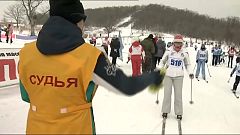Skier pour soutenir les sportifs russes bannis des J.O.