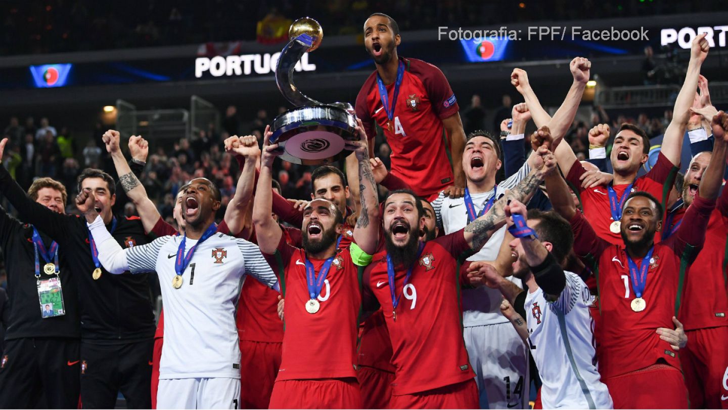 Portugal é Campeão Mundial de Futsal pela primeira vez