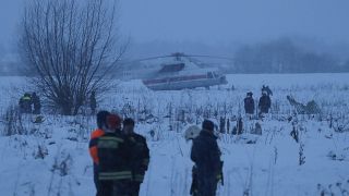 Queda de avião perto de Moscovo faz 71 mortos