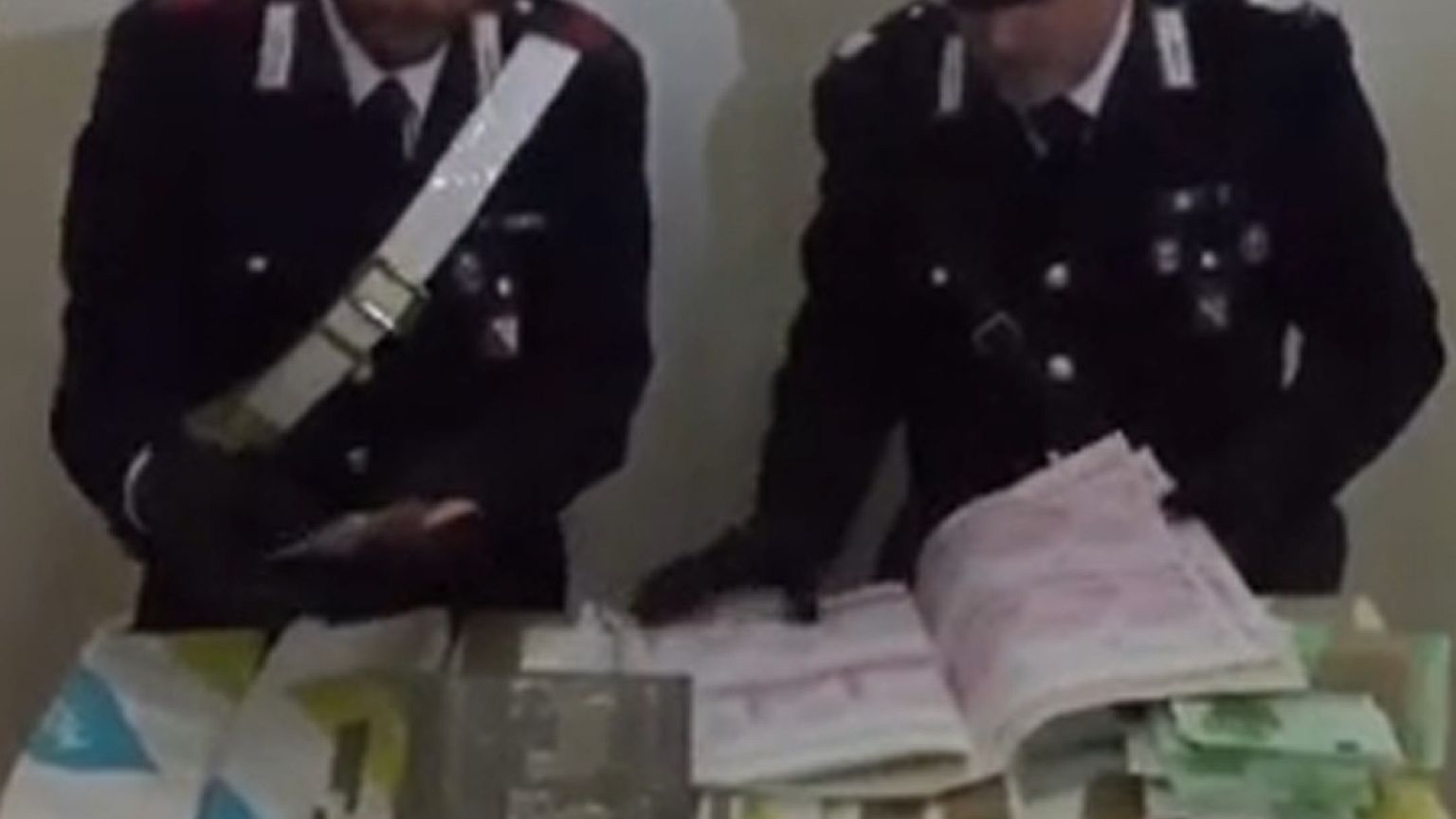 Apreensão milionária em Itália