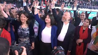 HDP'de yeni eş genel başkanlar Buldan ve Temelli