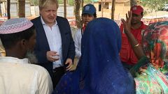 Boris Johnson: "Sichere und würdevolle Rückehr der Rohingya nach Myanmar"