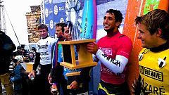 Brasileiro Lucas "Chumbo" vence na Nazaré