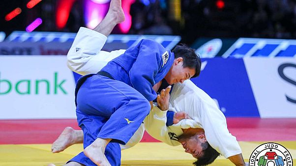 Final menos de 90 kilos del Grand Slam de París Final menos de 90 kilos del Grand Slam de París