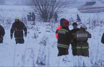 Crashed Russian plane exploded when hitting groud, investigators say