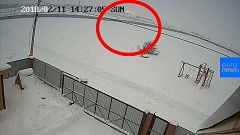 CCTV diffuse la vidéo du crash de l'avion près de Moscou
