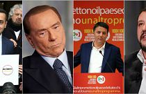 De Berlusconi a Renzi: Quién es quién en las elecciones italianas