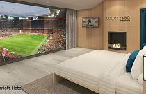 تماشای مسابقات فوتبال در آلیانس آرنا از درون یک سوئیت مجلل