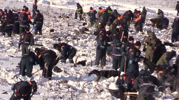 Rusya'daki uçak kazasının nedeni araştırılıyor