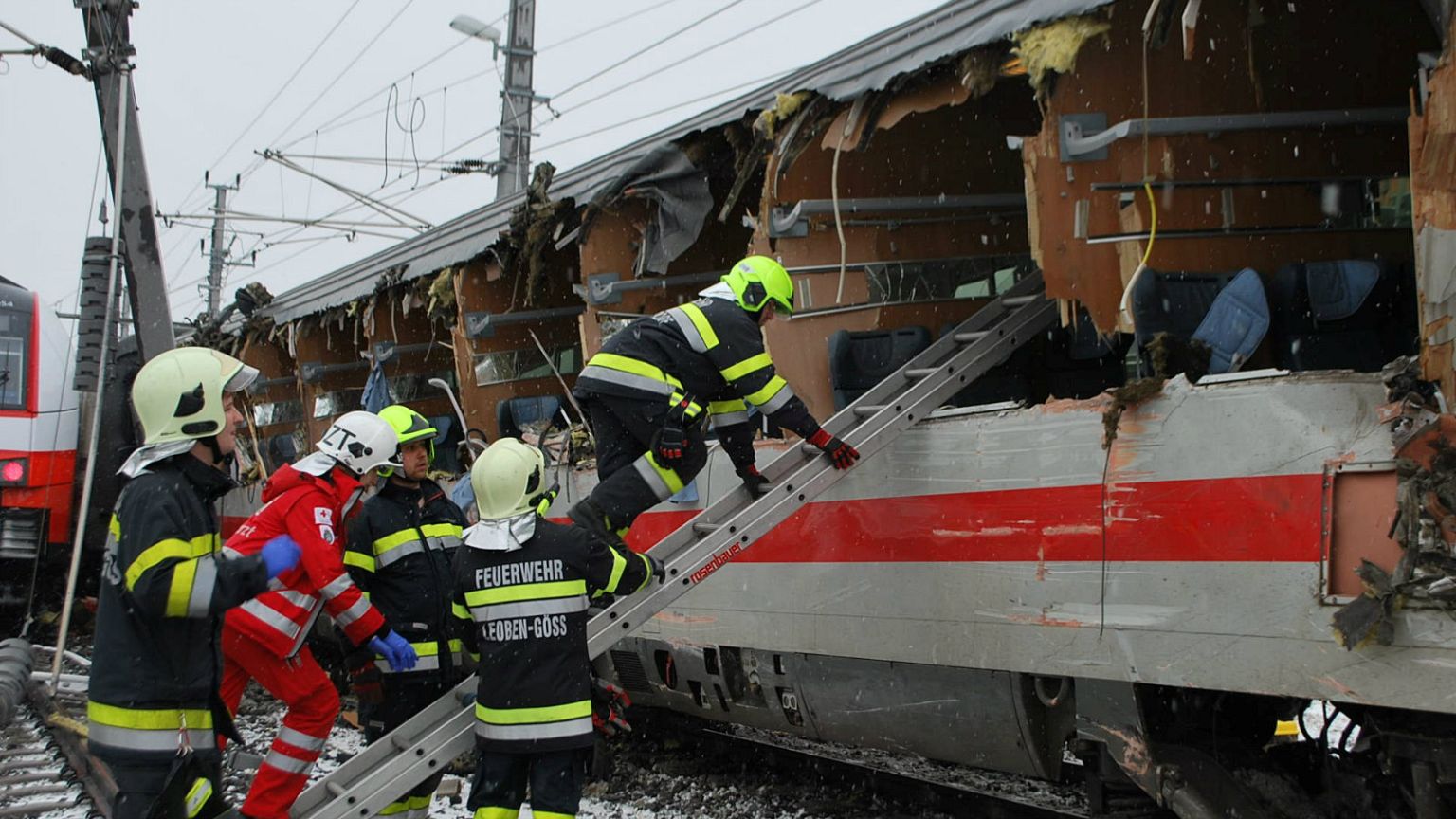 Austria train collision kills one, injures 22 
