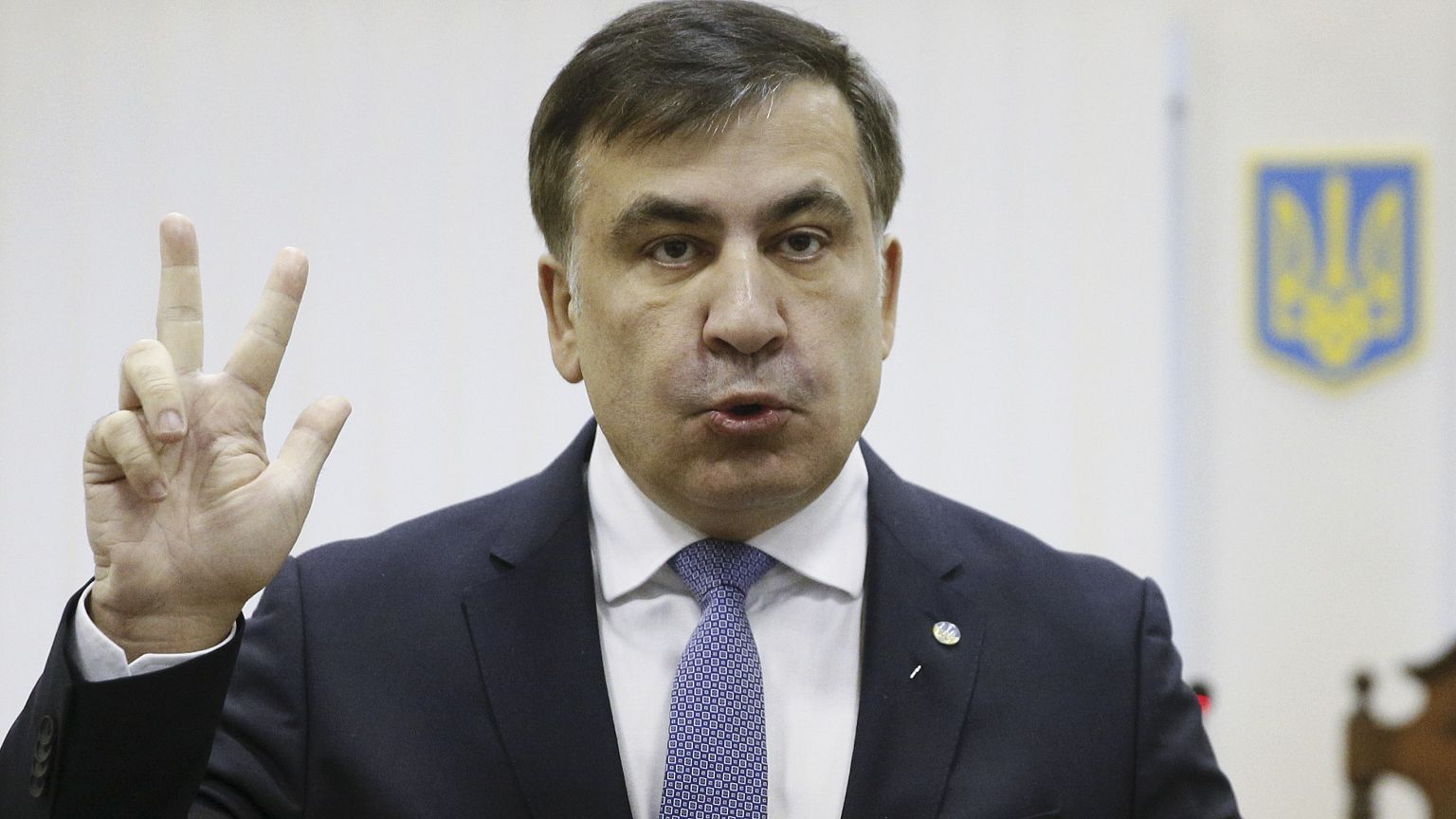 Lengyelországba vitték Mihail Szaakasvilit