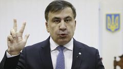 Lengyelországba vitték Mihail Szaakasvilit