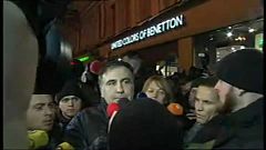 Ucrania deporta a Polonia a Mijail Saakashvili