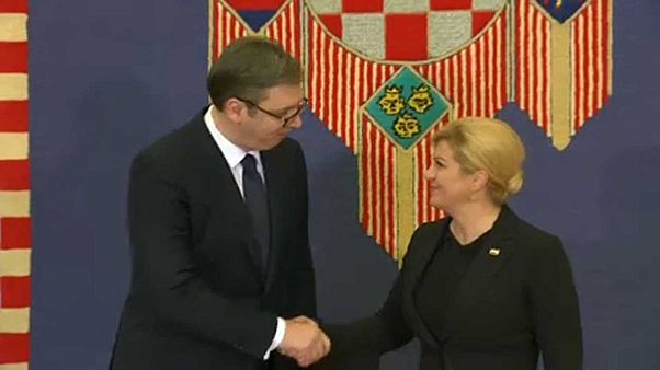 Zágrábba látogatott a szerb elnök Zágrábba látogatott a szerb elnök