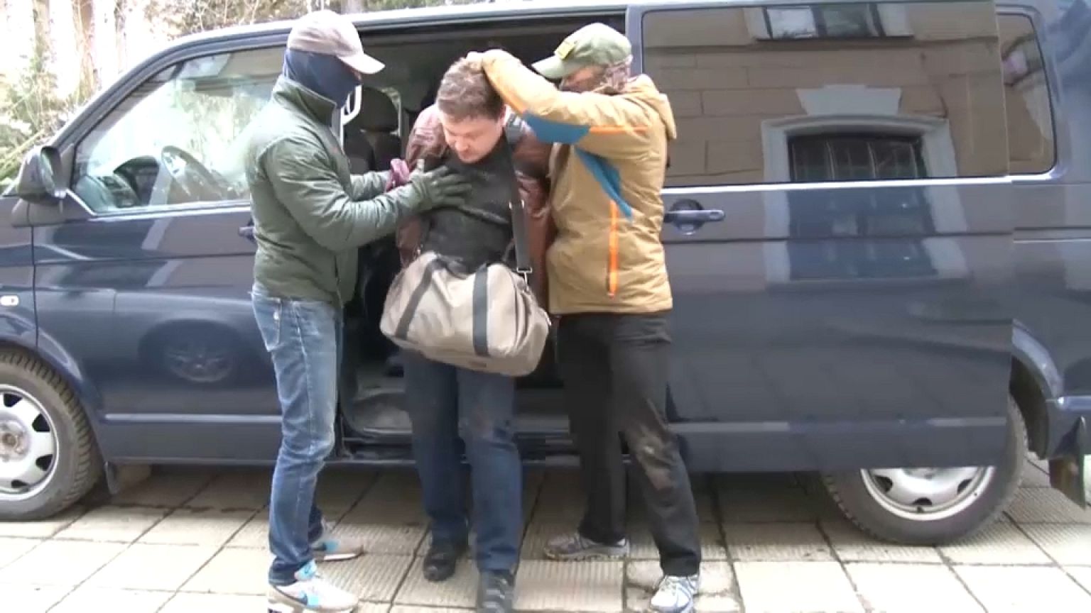 Difunden un vídeo de la detención de un supuesto espía ucraniano en Crimea