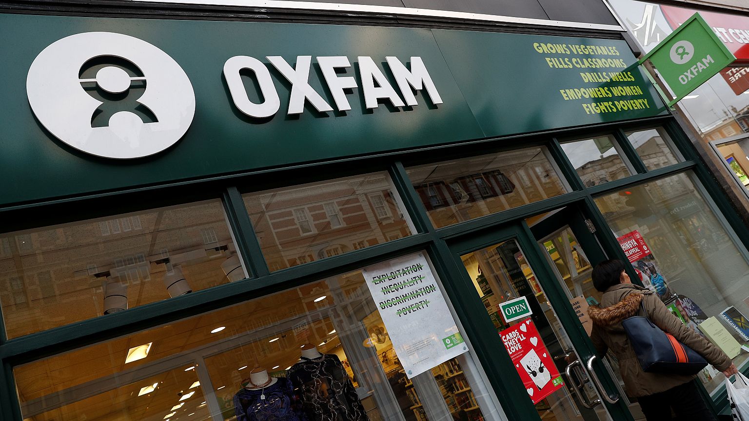 Seks skandalı Oxfam'da istifa getirdi