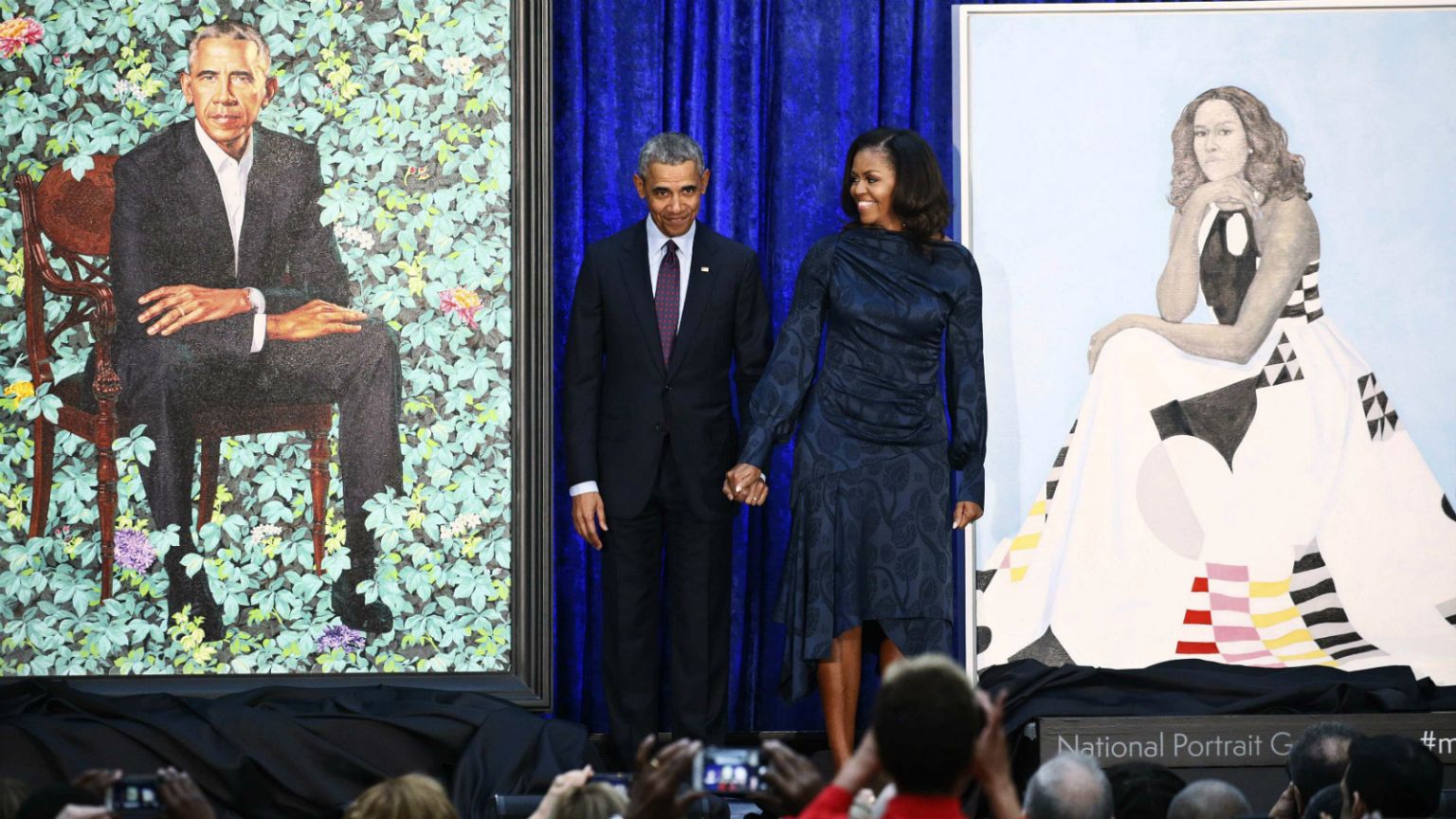 Revelados Retratos oficiais de Barack e Michelle Obama 